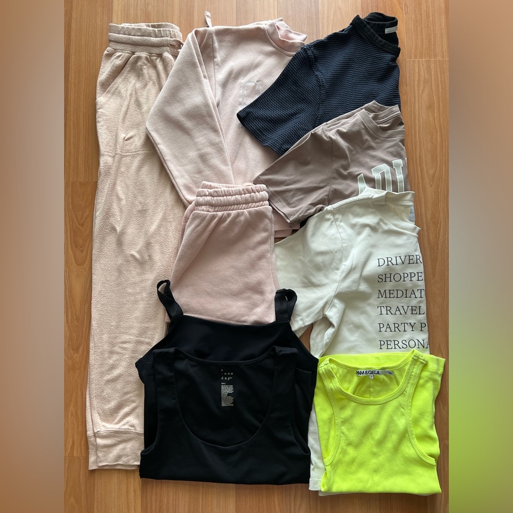 Women’s 9-Piece Loungewear & Active Set | Tops, Tees, Joggers